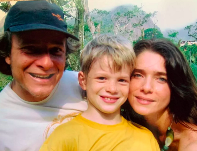 Os dois tiveram um filho, o menino Pedro. Eles ainda voltaram a viver outro par romântico 16 anos depois, dessa vez na novela “Sol Nascente”.