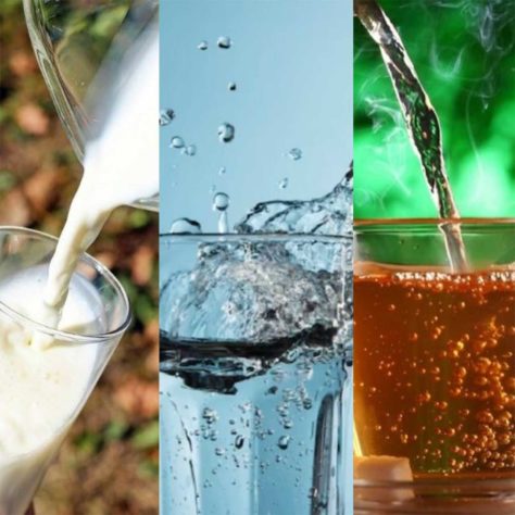 Bebidas mais hidratantes 