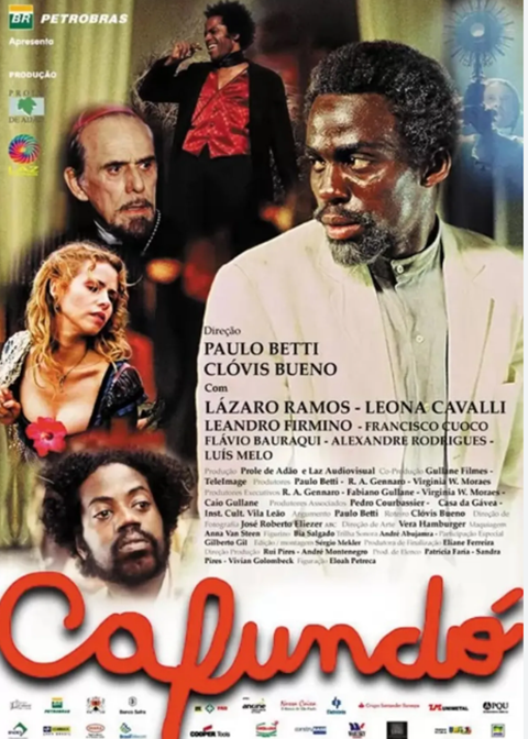 No cinema, um dos filmes que estrelou foi "Cafundó", ao lado de Lázaro Ramos e Leona Cavalli. 
