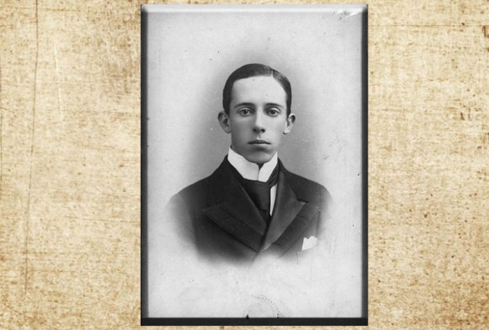 Santos Dumont durante sua adolescência