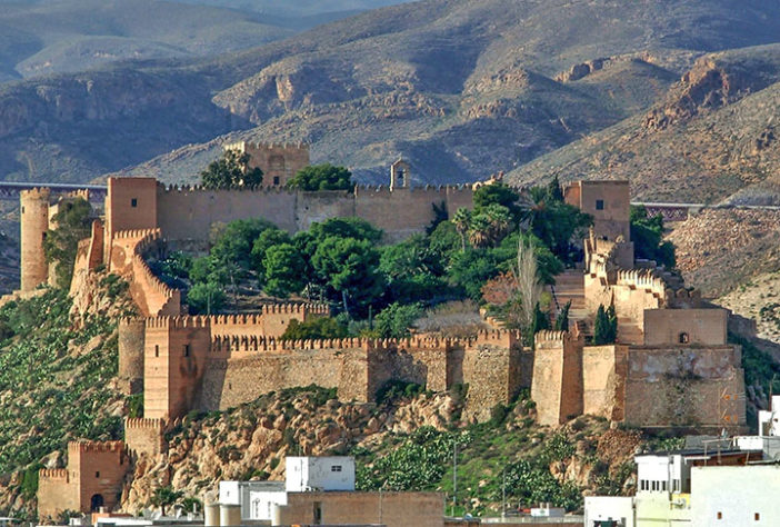 Alcazaba de Almeria (Espanha) - Muralhas