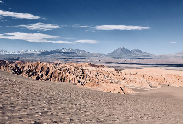 Lagoas de micróbios na Argentina 