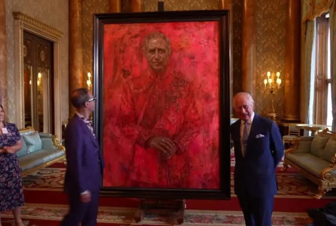 Criativo ou sinistro? Que tal o primeiro retrato oficial do Rei Charles?