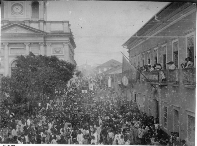 Cortejo fúnebre Santos Dumont 