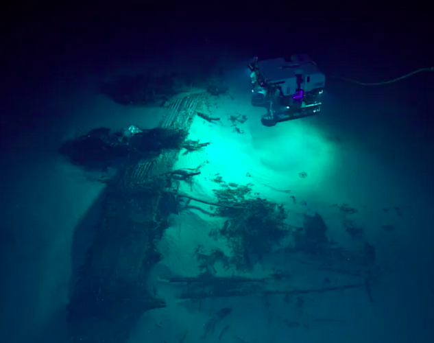 Uma expedição da agência oceanográfica dos EUA (Noaa) à Fossa das Marianas, feita em 2016, encontrou os restos de um Boeing B-29 Superfortress, da Segunda Guerra Mundial.