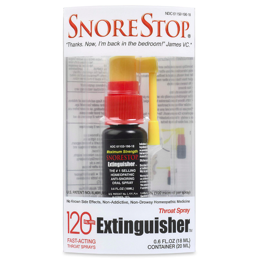 Conhecida por fabricar medicamentos contra ronco, a empresa SnoreStop mostrou interesse nesse 