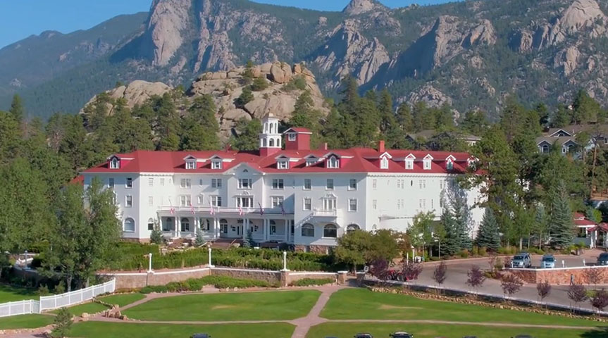 Hotel Stanley (EUA) - O famoso hotel no Colorado foi cenário do filme de terror 