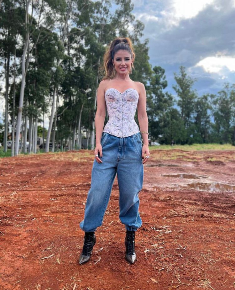 Além de sua carreira musical, Paula Fernandes também participou de projetos televisivos, como programas de talentos e até novelas. - reprodução instagram