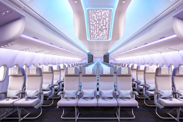 Avião luxuoso de hotel 