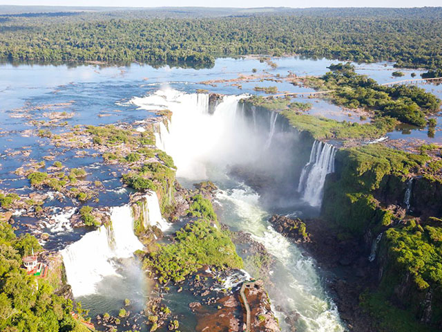 O Parque Nacional do Iguaçu é Patrimônio Mundial, título concedido pela Unesco.  - Alan Santos PR