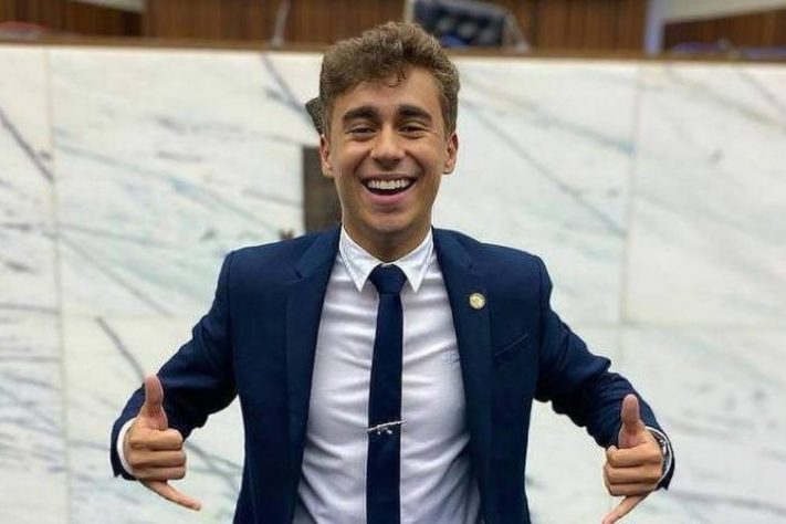 Deputado federal Nikolas Ferreira - Reprodução redes sociais