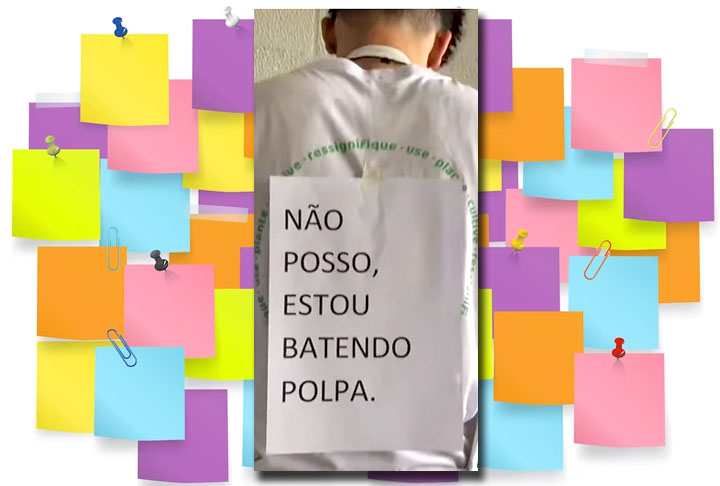 É necessário fazer a brincadeira sem o risco de ofender os colegas. E, caso haja alguma reação negativa, o ideal é parar imediatamente e mudar o recado. 