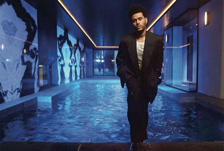 The Weeknd — cantor, compositor e produtor canadense, nascido em 16 de fevereiro de 1990, em Toronto (Ontário), com o nome Abel Makkonen Tesfaye. Ganhou fama com seu estilo que mistura R&B, pop e synthwave, em sucessos como “Blinding Lights” e “Save Your Tears”. Vencedor de 4 Grammys, é um dos artistas mais influentes da música atual.