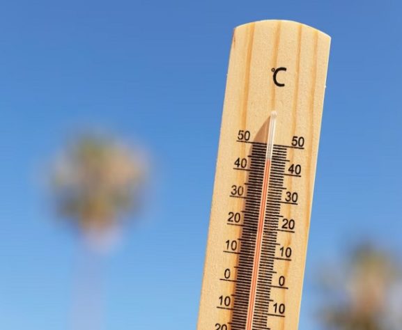Calor termometro