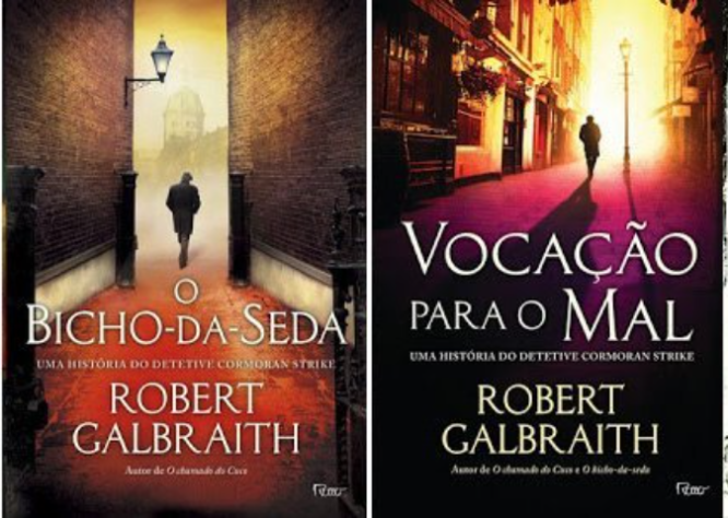 Livros escritos por J.K Rowling com seu pseudônimo, Robert Galbraith