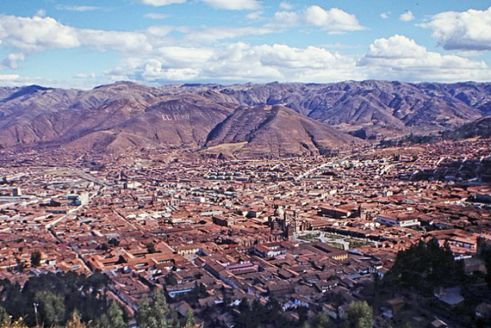 Cidade de Cusco, no Peru