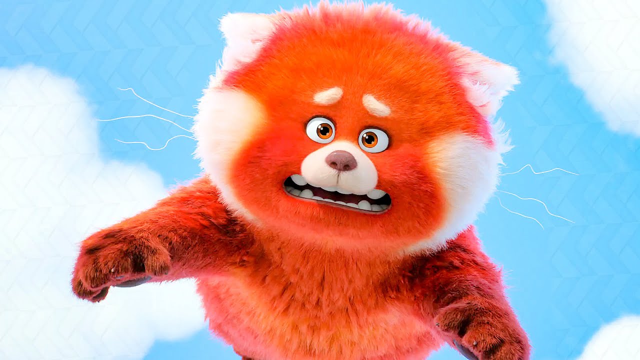 Segundo a Pixar, o panda-vermelho representa a chegada inesperada da puberdade na vida da protagonista. Ela passa o filme lutando contra as suas transformaÃ§Ãµes repentinas, enquanto convive com sua famÃ­lia e amigos.-