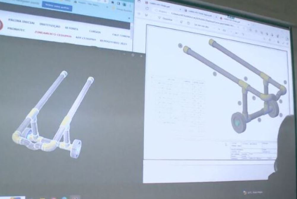 Eles fizeram algumas experiências para criar um equipamento com rodas para que Will pudesse voltar a andar e até a correr. 