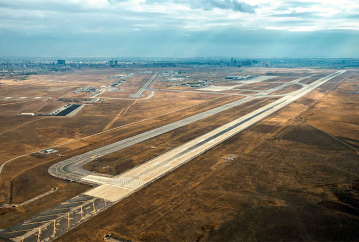 Pistas longas em aeroportos 