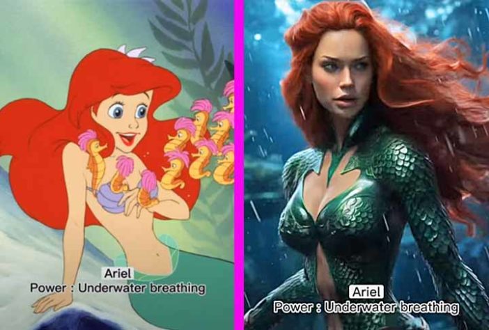 Princesas da Disney viram heroínas da Marvel com inteligência artificial