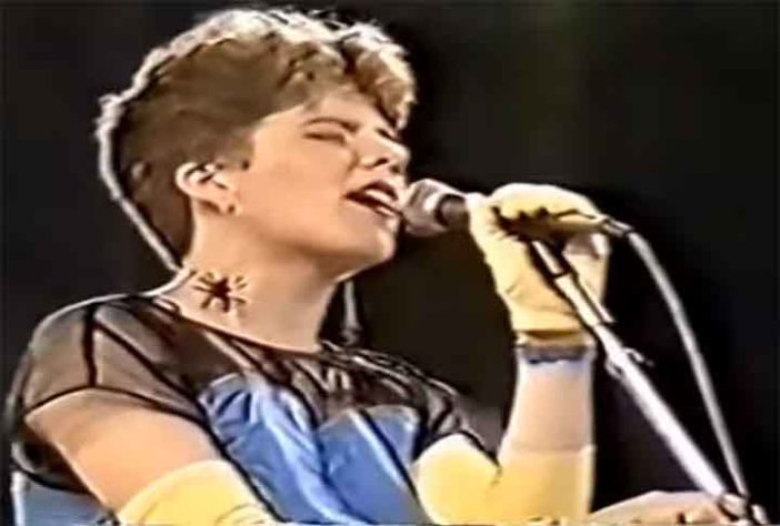 Kid Abelha no Rock in Rio 1985 - Paula Toller