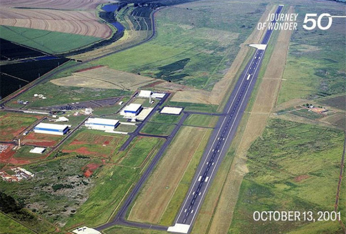 Pistas longas em aeroportos 