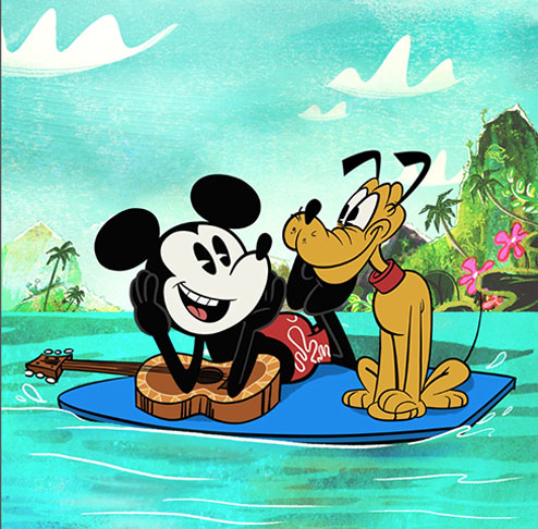 A televisão também foi um campo explorado por Disney. Durante a década de 1950, ele lançou programas como 