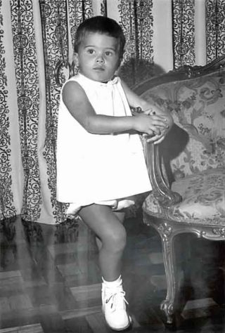 Paula Toller criança