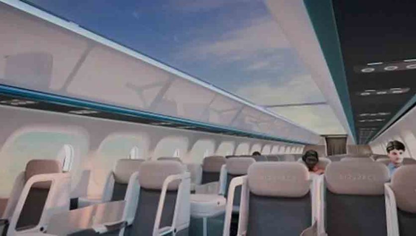 Avião luxuoso de hotel 