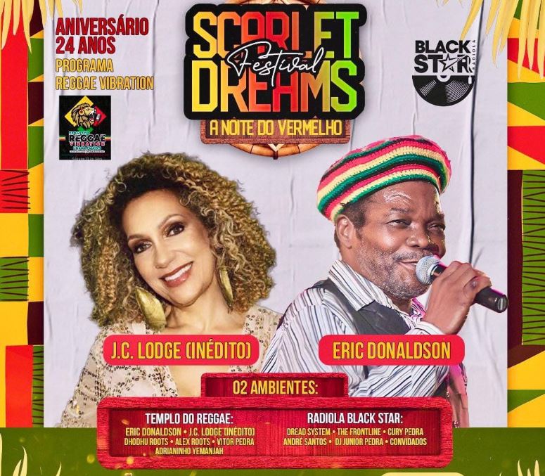 Festival de Reggae traz cantores internacionais ao Brasil