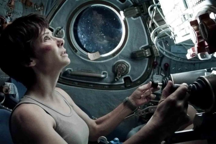 Sandra Bullock em Gravidade 