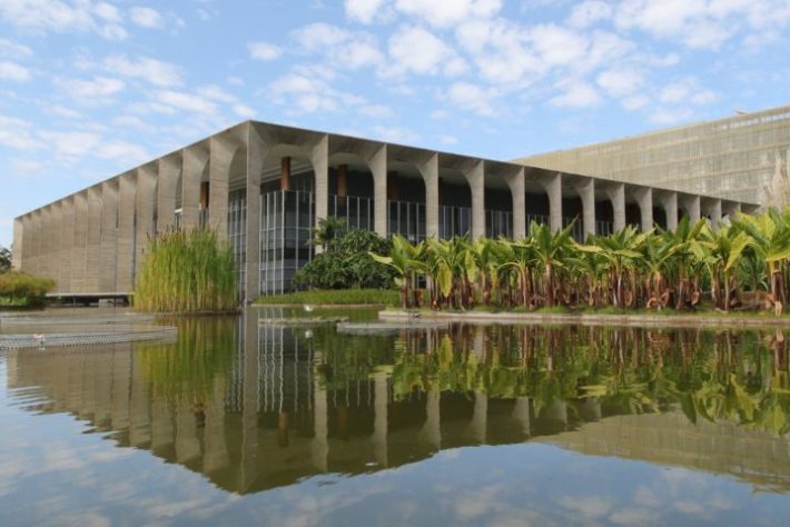Palácio do Itamaraty na Esplanada dos Ministérios