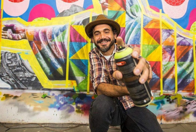 Kobra: o muralista brasileiro que conquistou o mundo