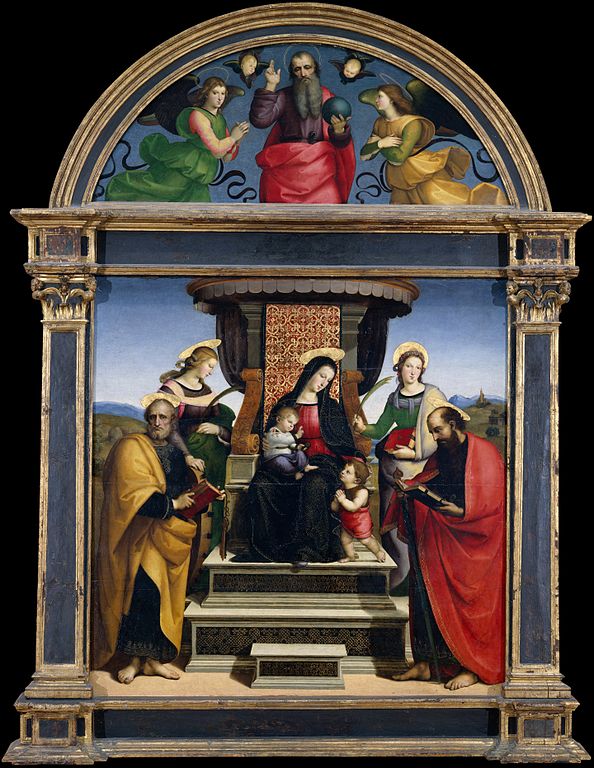 Obras de Rafael estão expostas nos principais museus do mundo. Entre eles, o Louvre em Paris, o Metropolitan Museum of Art, em Nova York, e os Museus do Vaticano.