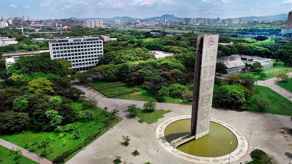 A  Universidade de São Paulo (USP) está no ranking QS World das 100 melhores universidades do mundo. Seu ingresso na lista ocorreu em junho de 2023 pela primeira vez. -  (crédito: Divulgação)
