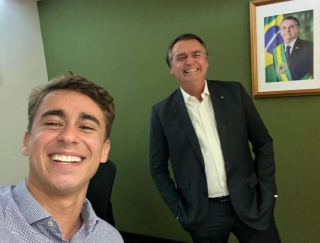 Nikolas Ferreira e Jair Bolsonaro - Reprodução/Instagram