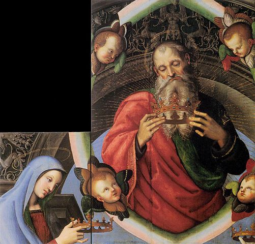 Aos 19 anos, o artista prodígio finalizou a pintura ‘Retábulo Baroncio’ (foto), a pedido da igreja São Nicolau de Tolentino.