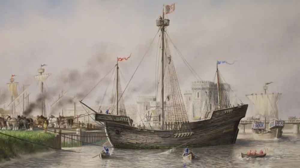 Desafio gigantesco: Arqueólogos remontam navio do século 15 - Divulgação