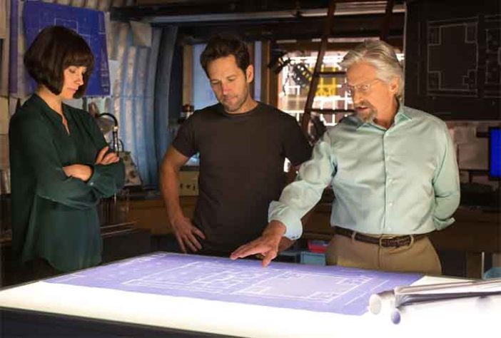 Michael Douglas , filme Homem-Formiga (2015)- Michael e Catherine