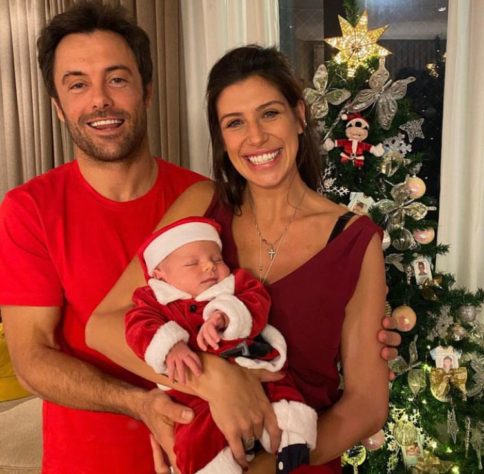 Kayky Brito, Tamara Dalcanal e filho