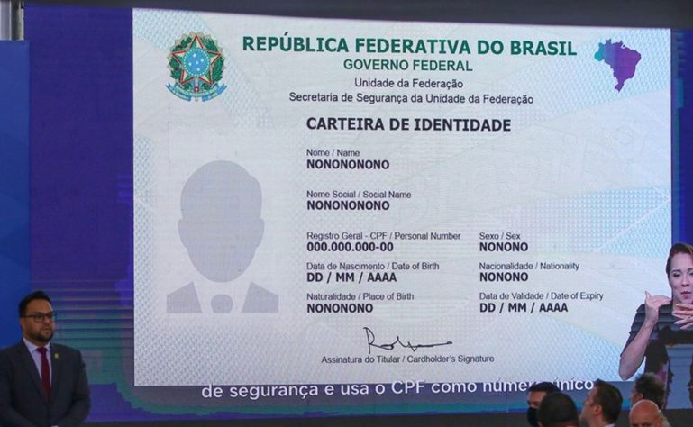 Carteira nacional de identidade
