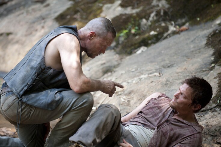 Ele apareceu inicialmente à sombra do irmão Merle Dixon e foi ganhando protagonismo com o transcorrer da história. - Divulgação