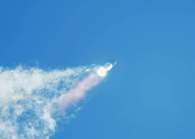 explosão foguete da space X starship