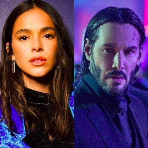 Bruna Marquezine e Keanu Reeves