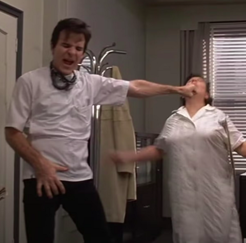 Steve Martin e Miriam Margolyes