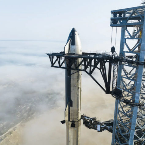 Foguete Starship da spaceX Divulgação