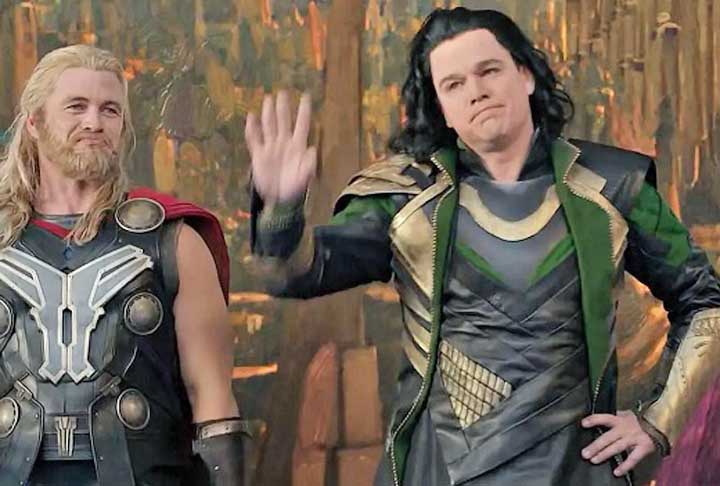 Matt Damon fez uma breve aparição em 