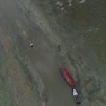 Seca histórica no Rio Negro muda cenário de Manaus