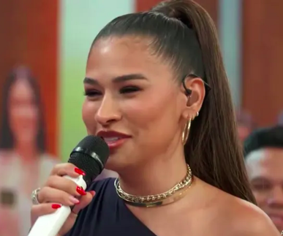 A cantora ainda exaltou o momento sozinha e disse que a oportunidade a fez enxergar a vida de forma diferente. - reprodução tv globo