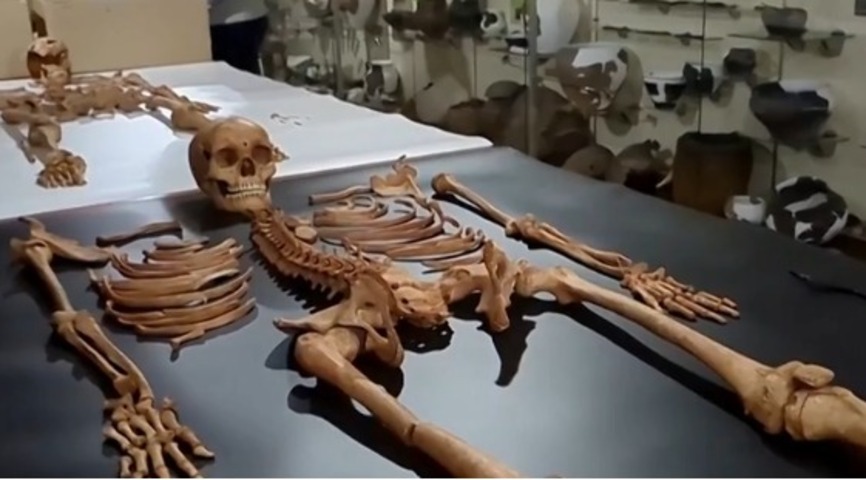 Arqueólogos encontram novos restos de pessoas ‘vampiras’ na Polônia - Reprodução de vídeo G1
